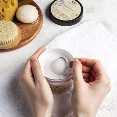 Крем для тела "Горная лаванда" с маслом ши OZ! OrganicZone, 250 мл, Варианты: Крем для тела Горная лаванда, изображение 2 от магазина Брами Маркет Крем для тела "Горная лаванда" с маслом ши OZ! OrganicZone, 250 мл, Варианты: Крем для тела Горная лаванда, изображение 2