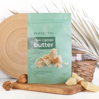 Масло какао нерафинированное PERFECT4U, 200 г, Вес: 200, изображение 2