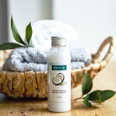 Масло кокоса нерафинированное PERFECT4U, 100 мл, Объем: 100, изображение 2