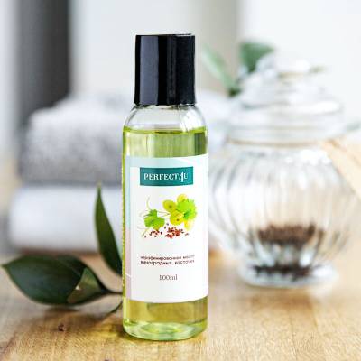 Масло виноградной косточки нерафинированное PERFECT4U, 100 мл, Варианты: Масло виноградной косточки, изображение 5 от магазина Брами Маркет Масло виноградной косточки нерафинированное PERFECT4U, 100 мл, Варианты: Масло виноградной косточки, изображение 5