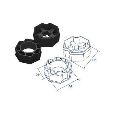 Переходник SOMFY 9761013 для 102 октогонального вала, изображение 2