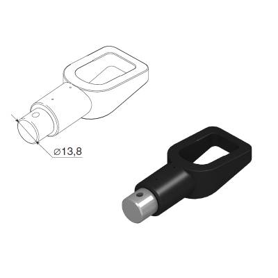 Петля для кардана DOORHAN KP14 для рольставни, изображение 3