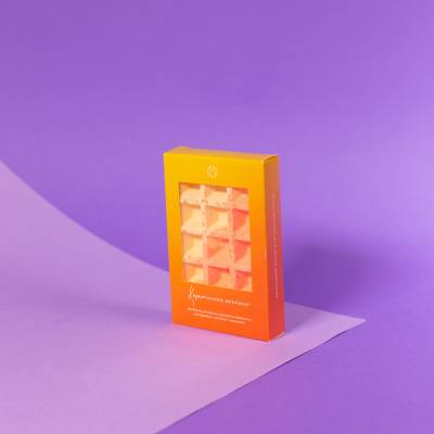Бомбочка-ВАФЛЯ "Карамельный апельсин" MiPASSiON, 140 г, Варианты: Бомбочка вафля Карамельный апельсин, изображение 3 от магазина Брами Маркет Бомбочка-ВАФЛЯ "Карамельный апельсин" MiPASSiON, 140 г, Варианты: Бомбочка вафля Карамельный апельсин, изображение 3