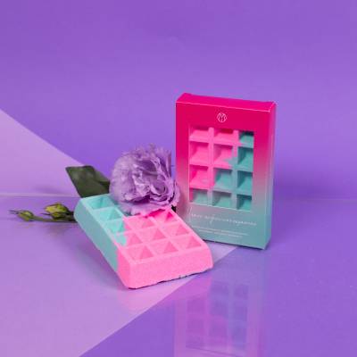 Бомбочка-ВАФЛЯ "Мятно-клубничная карамель" MiPASSiON, 140 г, Варианты: Бомбочка вафля Мятно-клубничная карамель, изображение 4 от магазина Брами Маркет Бомбочка-ВАФЛЯ "Мятно-клубничная карамель" MiPASSiON, 140 г, Варианты: Бомбочка вафля Мятно-клубничная карамель, изображение 4
