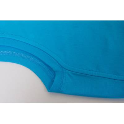 Футболка мужская MEONLY Cotton 160 цвет голубой XL, изображение 3