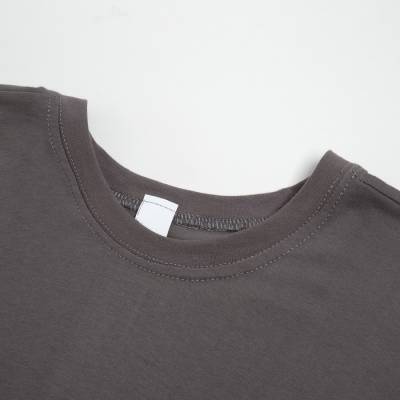 Футболка мужская MEONLY Cotton 160 цвет темно-серый XL, изображение 3