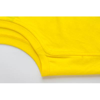 Футболка мужская MEONLY Cotton 140 цвет желтый 4XL, изображение 3