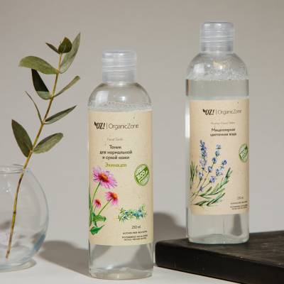 Тоник "Эхинацея" для нормальной и сухой кожи лица OZ! OrganicZone, 250 мл, Варианты: Тоник для лица Эхинацея, изображение 2