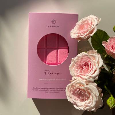 Бомбочка-ШОКОЛАДКА "Фламинго" MiPASSiON, 195 г, Варианты: Бомбочка шоколадка Фламинго, изображение 2