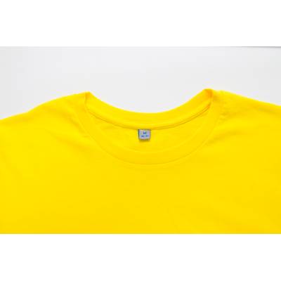 Футболка мужская MEONLY Cotton 160 цвет желтый 4XL, изображение 2