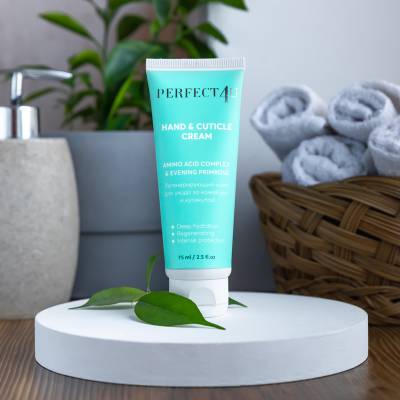 Крем для ухода за кожей рук и кутикулой, регенерирующий PERFECT4U, 75 мл, изображение 4 от магазина Брами Маркет Крем для ухода за кожей рук и кутикулой, регенерирующий PERFECT4U, 75 мл, изображение 4