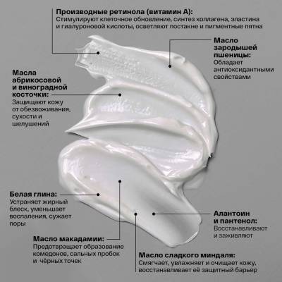 Маска для глубокого очищения и сияния с белой глиной и ретинолом Brand For My Son, 100 мл, изображение 4