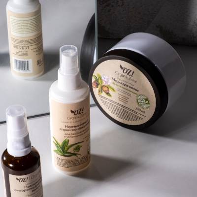 Маска "Восстанавливающая" для ослабленных и секущихся волос, с маслом ши и маслом зародышей пшеницы OZ! OrganicZone, 250 мл, Варианты: Маска для ослабленных и секущихся волос Восстанавливающая, изображение 2