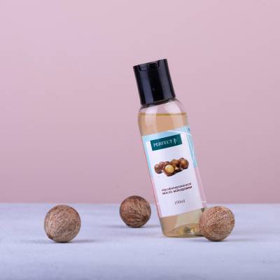 Масло макадамии нерафинированное PERFECT4U, 100 мл, Варианты: Масло макадамии нерафинированное, изображение 2 от магазина Брами Маркет Масло макадамии нерафинированное PERFECT4U, 100 мл, Варианты: Масло макадамии нерафинированное, изображение 2