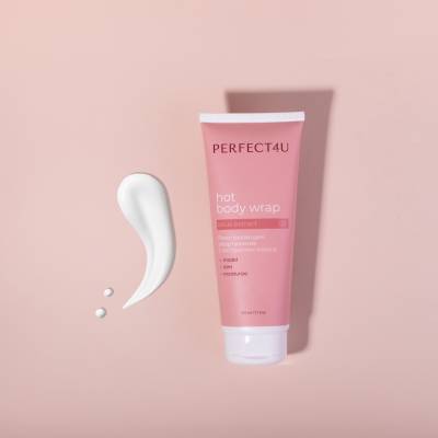 Разогревающее антицеллюлитное обертывание с экстрактом лотоса PERFECT4U, 210 мл, изображение 4