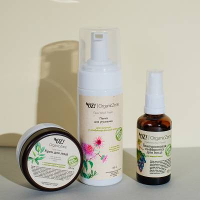 Пенка для умывания для жирной и комбинированной кожи с экстрактами эхинацеи, мяты и эвкалипта OZ! OrganicZone, 150 мл, Варианты: Пенка для умывания для жирной и комбинированной кожи, изображение 3 от магазина Брами Маркет Пенка для умывания для жирной и комбинированной кожи с экстрактами эхинацеи, мяты и эвкалипта OZ! OrganicZone, 150 мл, Варианты: Пенка для умывания для жирной и комбинированной кожи, изображение 3