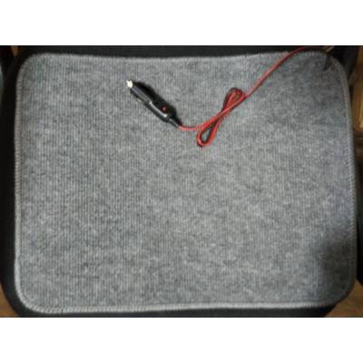 Коврик с подогревом для сидения автомобиля от прикуривателя Тепломакс 45x35 см, изображение 2