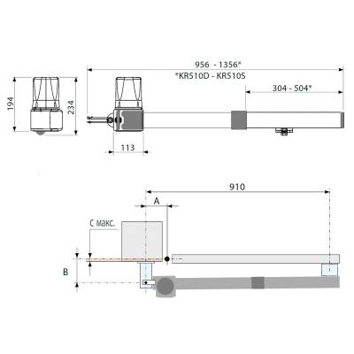Комплект автоматики для распашных ворот CAME KRONO 310, изображение 7