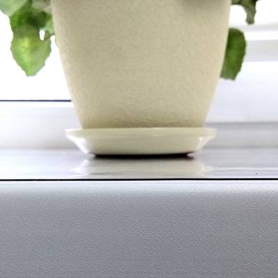 Пленка ПВХ для подоконника 120х40 см, Рисунок: без рисунка, Варианты: Пленка ПВХ 120х40 см, Цвет: прозрачный, изображение 2