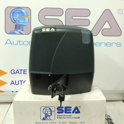 Привод с блоком управления SEA MERCURY 400 G1 FM 11304000 для откатных ворот, Варианты: MERCURY 400 G1 FM, Цвет: черный, изображение 3