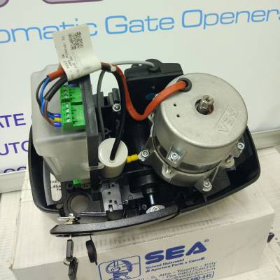 Привод с блоком управления SEA MERCURY 400 G1 FM 11304000 для откатных ворот, Варианты: MERCURY 400 G1 FM, Цвет: черный, изображение 6