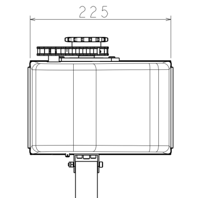 Привод секционный однофазный IV SEA LEPUS 1600 11110350 для секционных ворот (без блока управления), изображение 3