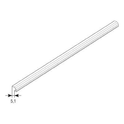 Профиль вставка DOORHAN RH5K /BP, изображение 2