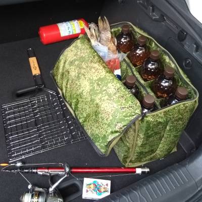 Сумка-холодильник Тепломакс с водоотталкивающим эффектом объемом 27 литров, изображение 4