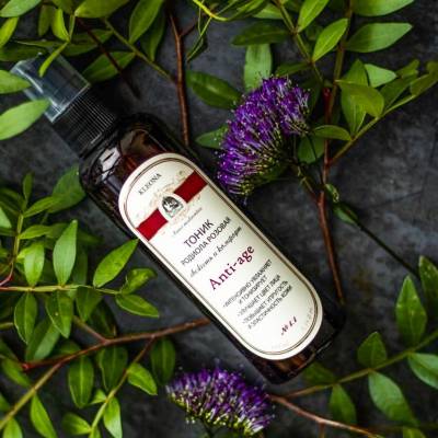 Тоник для лица, шеи и зоны декольте "Родиола розовая" Anti-age №1.1 отшелушивающий KLEONA, 100 мл, изображение 3