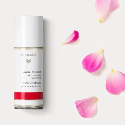 Шариковый дезодорант "Роза" (Rosen Deomilch) Dr. Hauschka, 50 мл, Варианты: Дезодорант Роза Dr. Hauschka, изображение 2