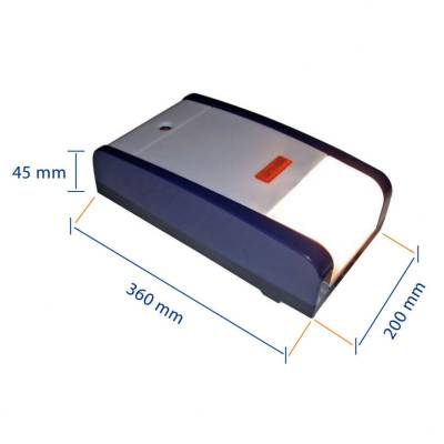 Комплект привода GENIUS ZODIAC 60 для секционных ворот, Варианты: Комплект привода ZODIAC 60, Цвет: белый, голубой, изображение 2