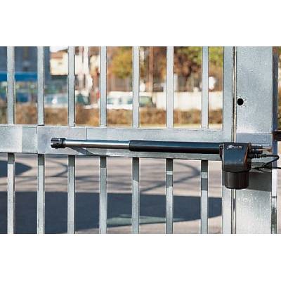 Комплект электромеханического привода GENIUS G-BAT 300 для распашных ворот с механическими упорами, изображение 12