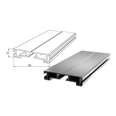 Профиль концевой DOORHAN RA50EN05 зеленый, Цвет: зеленый, изображение 3