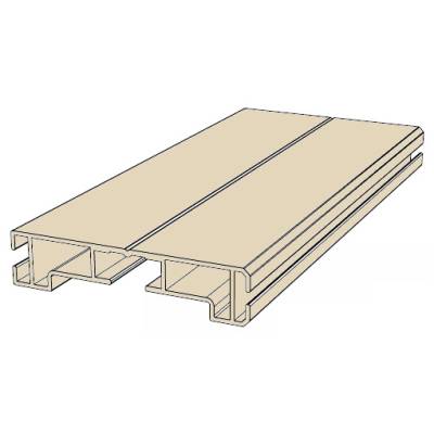 Профиль концевой DOORHAN RA50EN39 золотой дуб (GOLDEN OAK), Цвет: золотой дуб (GOLDEN OAK)
