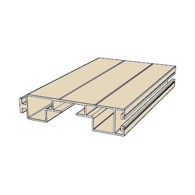 Профиль концевой DOORHAN RA77EM39 золотой дуб (GOLDEN OAK), Цвет: золотой дуб (GOLDEN OAK)