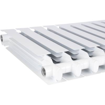 Радиатор алюминиевый Alpha 500 12 секций Qну=2220 Вт RAL 9016 (белый) Ogint, Количество секций: 12, изображение 7