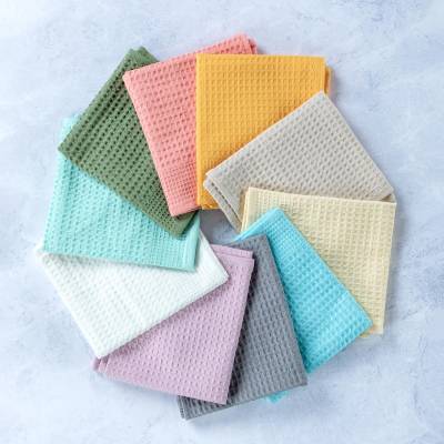 Комплект вафельных полотенец "Wenge" 35х60 (2 шт.) Розовый, изображение 3