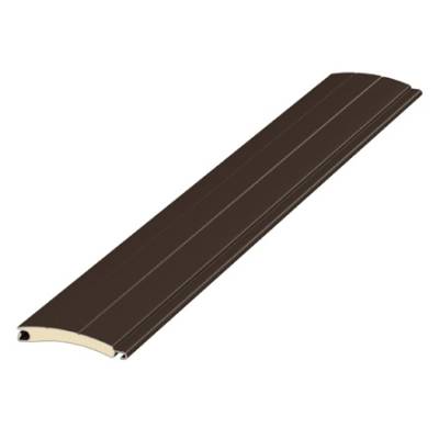 Пенонаполненный роллетный профиль DOORHAN RH58N40 темный орех (DARK OAK), Цвет: темный орех (DARK OAK)