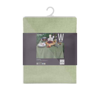 Скатерть из рогожки Weng Juliet olive 145х180