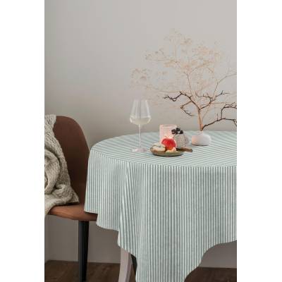 Скатерть из рогожки Wenge 60050-1 The Garden of words 145х180