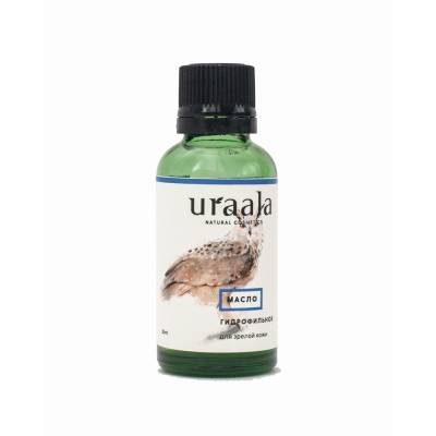 Гидрофильное масло для демакияжа и глубокого очищения зрелой и увядающей кожи URAALA, 30 мл, Варианты: Гидрофильное масло для зрелой кожи, Объем: 30