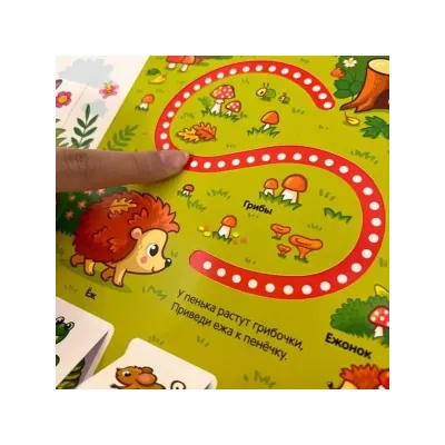 Играй и учись. В Лесу. 3 в 1. (malamalama)