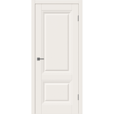 Эмалированная межкомнатная дверь ВФД Winter BARCELONA 2 IVORY бежевого цвета, Вид остекления: без стекла, Цвет: бежевый, Размер полотна: 900х2000