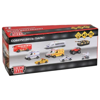 Модель. Скоростной поезд. Технопарк)