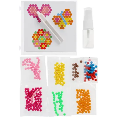 Набор аквамозаики 300 бусин. Цветочный сад. (МультиАрт)