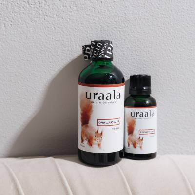 Очищающий тоник для проблемной кожи лица URAALA, 30 мл, Варианты: Очищающий тоник для лица, Объем: 30, изображение 4