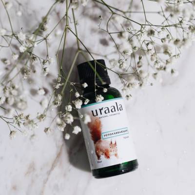 Успокаивающий тоник для жирной, нормальной кожи лица и после бритья URAALA, 30 мл, Варианты: Успокаивающий тоник для лица, Объем: 30, изображение 3