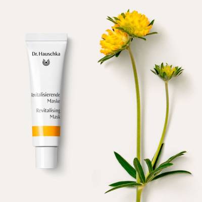 Восстанавливающая маска для лица (Revitalisierende Maske) для всех типов кожи, особенно для проблемной и склонной к куперозу Dr. Hauschka, 5 мл, Варианты: Восстанавливающая маска для лица, Объем: 5, изображение 3