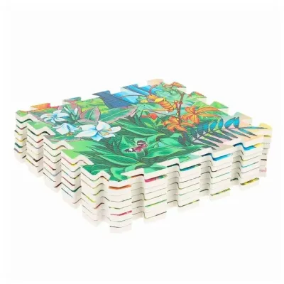 Коврик сборный Крошка Енот, 8 сегментов, 31,5 см. Играем Вместе.