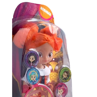 Кукла Алёнка 15см. Суперволшебница. (Карапуз)Кукла Алёнка 15см. Суперволшебница. (Карапуз)